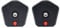 Pack of 2 quick release plates, compatible with Manfrotto 785PL quick release plates for 785B MKC3-H02/MKC3-H02 MKC3-P01/MKC and other tripods
