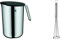 WMF Function Bowls Rührschüssel 1,5l Mit Griff, Edelstahl, Skalierung, Spülmaschinengeeignet, Silber & Profi Plus Rührblitz 27 cm, Schneebesen, Cromargan, Rührbesen, Quirl
