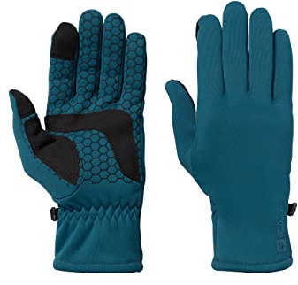 Jack Wolfskin Allrounder Unisex Handschuhe, Korallenblau, Large