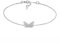 Fossil Armband Für Frauen Sterling Silber, Länge: 165mm+25mm, Breite: 12mm, Höhe: 9.5mm Silber Sterling Silber Armband, JFS00620040