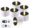 Homealexa 6er Solar Teelichter Solarkerze Teelicht Licht Wasserdicht Kerzenlampe Nachtlicht Flammenlossen Realistischen Flammen Balkon Garten Party Dekoration LED Licht für Camping,Laterne,Garten