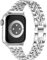 Missair Compatible con Apple Watch Band de 40mm 38mm 41mm 44mm 42mm 45mm 46mm 49mm, Series 9, 8, 7, 6, 5, 4, 3, 2, 1 SE, pulsera de diamantes para mujer, correa de repuesto de metal para iWatch,