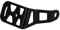 Kennzeichenhalter seitlich, aus Edelstahl, Schwarz - für Simson S50, S51, S70, KR51/2 Schwalbe, SR50, SR80
