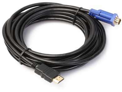 Veemoon 5m Câble Vga Vers Vga Mâle Broches Avec Revêtement Connecteurs Plaqués or Pour Transfert De Signal