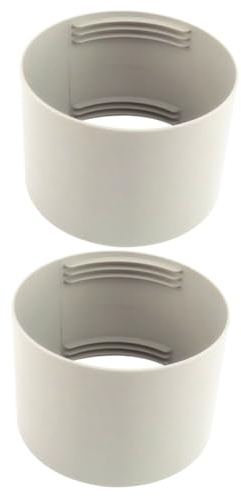 IMIKEYA 2 Stücke Abluftschlauch Koppler Klimaanlage Verlängerung 130mm Passend für Schlauch