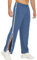 PINSPARK Trainingshose Herren Jogginghose seitlich zu öffnen Lang Laufhose mit Taschen Basketball Hose Freizeithose Schnellfickerhose Grau Blau XXL