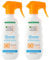 Garnier Ambre Solaire Advanced Sensitive Sonnenspray, LSF 50+, sehr hoher Schutz, für empfindliche Haut, hypoallergen, wasserfest, mit Ceramiden, stellt die Hautbarriere wieder her – 2 Flaschen à 270