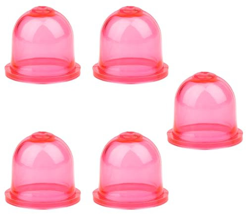 NQEUEPN 5pcs Primer Bulb Carburetor, Red Carburetor Primer Bulbs Replacement Fuel Primer Bulb Compatible with Zama 0057003 0057004 0057025 for Trimmers& Leaf Blowers