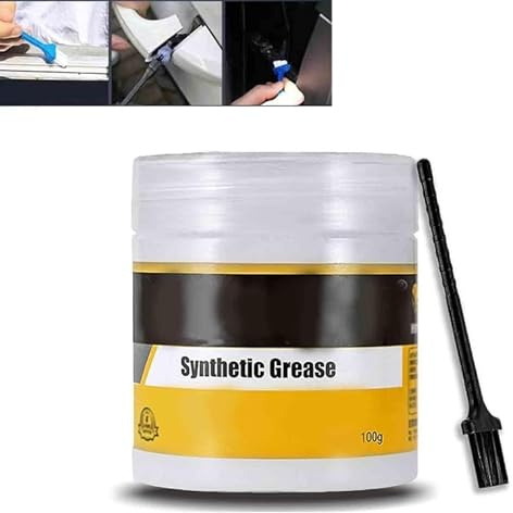 Synthetic Grease for Car Care,Grease Lubricant for Car Door,Multi-Purpose Lubricant Wheel Bearing Grease, Car Lubricant Grease, Synthetic Maintenance Grease,Long Lasting Automotive Lube