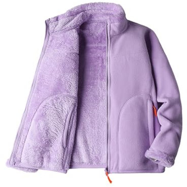 Générique Veste Femme Pas Cher Polaire Veste Hiver Femme Chaude Blouson Femme Hiver Chaude Veste Sweat Femme Chaude Bombers Femme Hiver Duffle Coat Femme Vestes Femme Ventes Flash Violet Clair 4Xl
