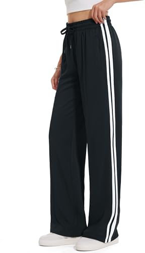 Tapata 71cm/ 76cm/ 81cm Jogginghose Damen Geradem Bein Freizeithose lockere Sporthose Yogahose Gummizug Hose mit Taschen