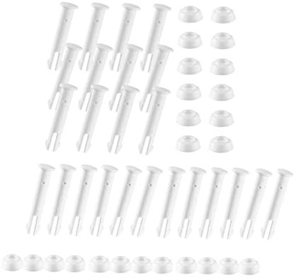 YARNOW De Pasadores De Conexión para Piscina Perno De ástico para Accesorios De Piscina Desmontable 12 Pcs De y 12 Pcs De
