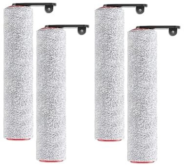 Nilnyvda Kompatibel mit Dreame H12 Pro / H12 Plus / H12 Core Weiche Bürste Ersatzteile Nass Trocken Staubsauger Roller Hepa-Filter Zubehör(Orange)