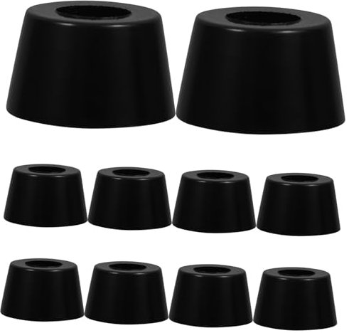 POPETPOP 10stücke Anti-vibrationspolster Für Waschmaschinen Und Möbel rutschfeste Gummifüße Geräuschdämpfer Und Stabilisierung Für Kühlschrank Tisch Und Stuhl