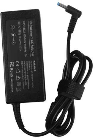 POPETPOP Chargeur pour Ordinateur Portable Adaptateur pour Ordinateur Portable Black
