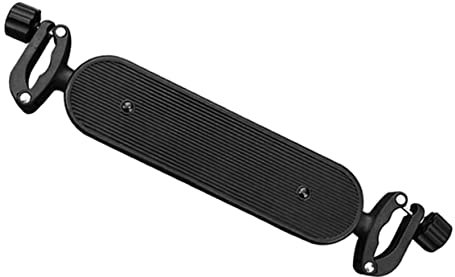 LRXIYODE Repose-Pieds pour Poussette Réglable Accessoires pour Bébé Support en Plastique Ajustable Pratique pour Différents Modèles Couleur Noire Installation Facile Confort pour Bébé