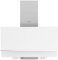 Hyundai Campana Extractora Inclinada 90cm Cristal blanco HCPD900AB. Potencia 253m3/h, Tiro Doble, 4 Velocidades, Control Táctil, Filtro apto para Lavavajillas.