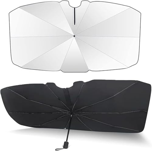 ZhangXD Auto Windschutzscheibe Sonnenschirm Regenschirm für Opel Astra K 2015-2021 Sonnenschutz Auto Frontscheibe Sonnenblende Faltbarer