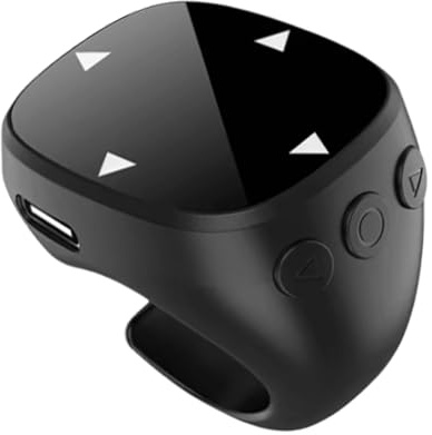 Generische Touch Recording – kabelloser Smartphone-Steuerungsring | Tragbares Technologie-Gadget für Live-Konferenzen Streams Unterhaltung Arbeit Fotos Verwaltung von Fotos Lesen