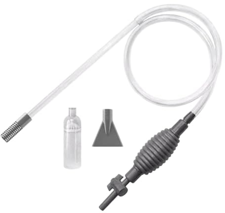 YNPQTDS Kies Staubsauger für Aquarium | Manueller Siphon, Aquarienkies Reiniger | für Süßwasser, Fische, Betta, Schildkröte, Sand, Substrat, Felsen, Höhle, Algen und Angeln
