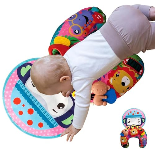Nevalerra Children's Seat Cushion | Child Seat Lounge Mat - Roll Cushion for Children | for & Girls, Home and Apartment, Children's Room, Living Room & Bedroom, Wheels, Sitting and Crawling