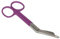 Gima - Lister-Verbandschere für Krankenpfleger, Violet, aus rostfreiem Stahl, seidenglänzend und pulverbeschichtet, Länge 14 cm, zum professionellen Gebrauch.