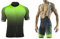 UGLY FROG Designs Herren Rennrad MTB Radtrikot Set Fahrrad Trikot Kurzarm + Radhose mit Trägerhosen Farbabstimmung der Flagge Style-Update