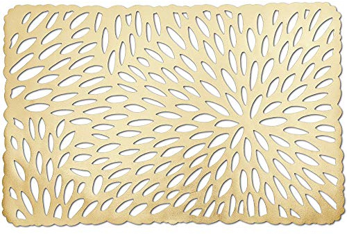 Zeller Platzset, 43,5 x 28,5 cm (Gold)