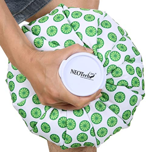 Bolsa de hielo - Tapón de rosca - Marca NEOtech Care - Diseño (limas, 28cm)