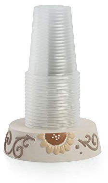Egan Portabicchieri, Ceramica, Avorio, Small