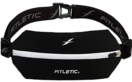 Fitletic® | Mini Sport Belt Plus | Laufgürtel für Handy, Sportgürtel, Fitnessgürtel, Lauftasche, Running Belt, Hüfttasche für Jogging, Laufen, Sport, Fitness | passend für alle Smartphones