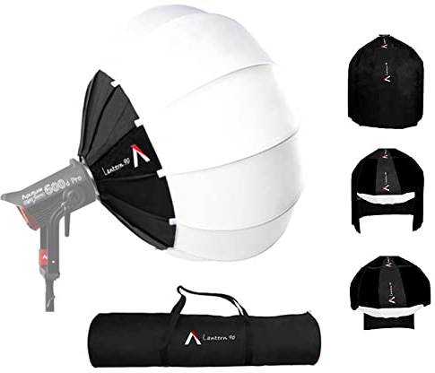 Aputure Lantern 90cm Laterne Softbox mit Bowens Halterung für Aputure LS 600D 300D II 300X/Amaran 200X 100X 200D