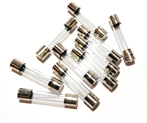 Generisch 10 x Feinsicherung Glassicherung Flink 6 x 30 mm Sicherungen Fuse US 0,5-30A / Stromstärke=12,0 A