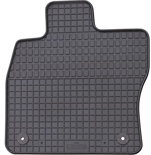PETEX Passform Fahrer Gummimatte Premium 1-TLG schwarz