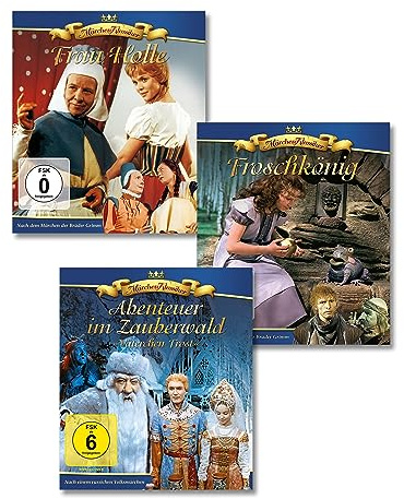 Märchen-Highlights - 3 Blu-rays - Frau Holle - Froschkönig - Väterchen Frost