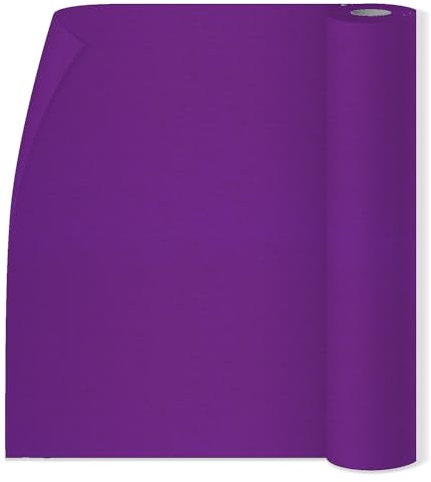 Rollo Papel Kraft, Papel de embalaje, Rollos Reciclables y Biodegradables, Ideales para Fiestas de Cumpleaños, Envíos, decoración· m-office (1x10m, Violeta)