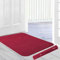 Jlyjlyfu Indoor Door Mat, 2.6MM Super Thin Door Mat Indoor Washable Door Mats Indoor Inside Door Mat Non Slip Dirt Trapper Indoor Doormat Low Profile Absorbent Kitchen Rug (RED, 40X60CM)