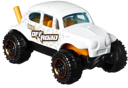 Ersatzteil für Matchbox Adventskalender Fahrzeug Spielset - GXH01 ~ Ersatz Weiß Druckguss Offroad Bug ~ MB723 ~ Käfer 4x4