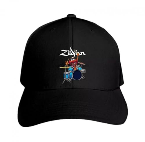Coeniy Baseball Kappen The Muppet Show Drums Black Men Snapback Hut Schirmmütze Outdoor Sport Geschenk