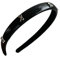 GMBYLBY Mädchen Kopfbedeckung Kleine Schleifen Stirnband Schwarz Elegant 2000er Trend Schleifen Metallic Kopfbedeckung Sweet Balletcore