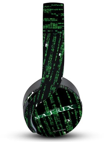 Head Case Designs Offizielle The Matrix Codes Wichtige Kunst Vinyl Haut Aufkleber Abziehbild Abdeckung kompatibel mit Sony PlayStation PS Pulse 3D Headset