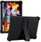 Junfire Silicone Case for HotLight C10 10 inch Tablet, Case for Ainmel AMLA10UKTS / C10BK / Byxsb C10 / Hakaug C10 / Kotsren C11 Android 14 10 Tablet with Kickstand, Black