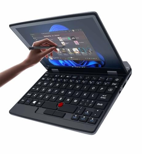 PcZinophyte Mini portatile tascabile da 7 pollici touchscreen Alder Lake N100 Computer da ufficio Ultrabook Notebook 2.0MP Win11 WiFi