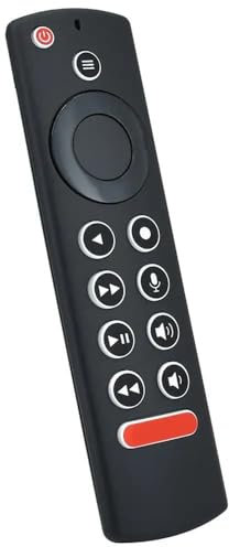 LYEAA Télécommande vocale sans fil pour SHIELD TV Pro 2015 2017 2019 TV Cube à piles Télécommande vocale