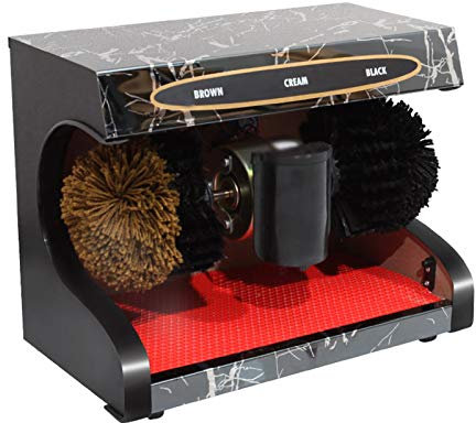 MYXJX cireuse à chaussures électrique, Machine de polissage de chaussures automatique domestique, adaptée aux hôtels, centres commerciaux, Villas, banques, motif marbre