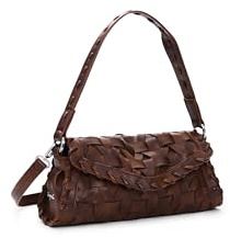 Desigual Schultertasche Umhängetasche Argon Zarauz Bag Leather West braun