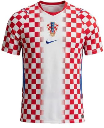 Nike Men's Croatia National Team Dri-fit Stadium Home T-Shirt (Pack of 1)