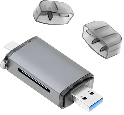 CY USB 3.0 auf UHS-III UHS-II SD4.0 TF Micro-SD-Kartenleser und Schreibgerät für Kamera, Laptop, Tablet, Telefon und Kamera