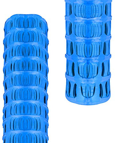 PDL - Pegdev HEAVY DUTY BLUE PLASTIC BARRIER FENCING SAFETY MESH FENCE NETTING NET HEAVY DUTY 5.5Kg SUPER STRONG QUALITY MESH FENCE (50m)