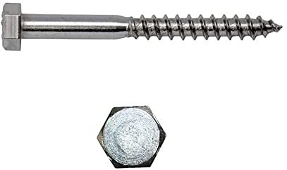 ARLI 100x Sechskantschrauben 10x80 mm DIN 571 Schrauben Stahl verzinkt Schraube Holz Teilgewinde SW17 Sechskantkopf Holzschrauben für Dübel & Befestigung